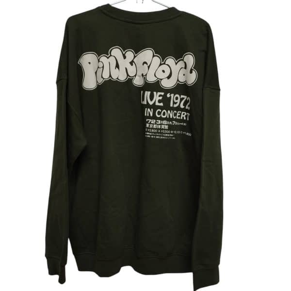 BUZO ALG VERDE PINK FLOYD ESPALDA ESTAMPADA T XL - Imagen 2