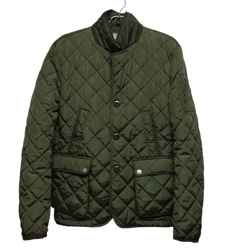 CAMPERA VERDE CAPITONEADA BORDES MARRON  ZENIT T M