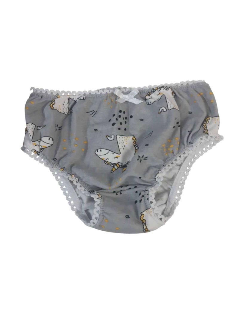 BOMBACHA GRIS UNICORNIOS T10AP