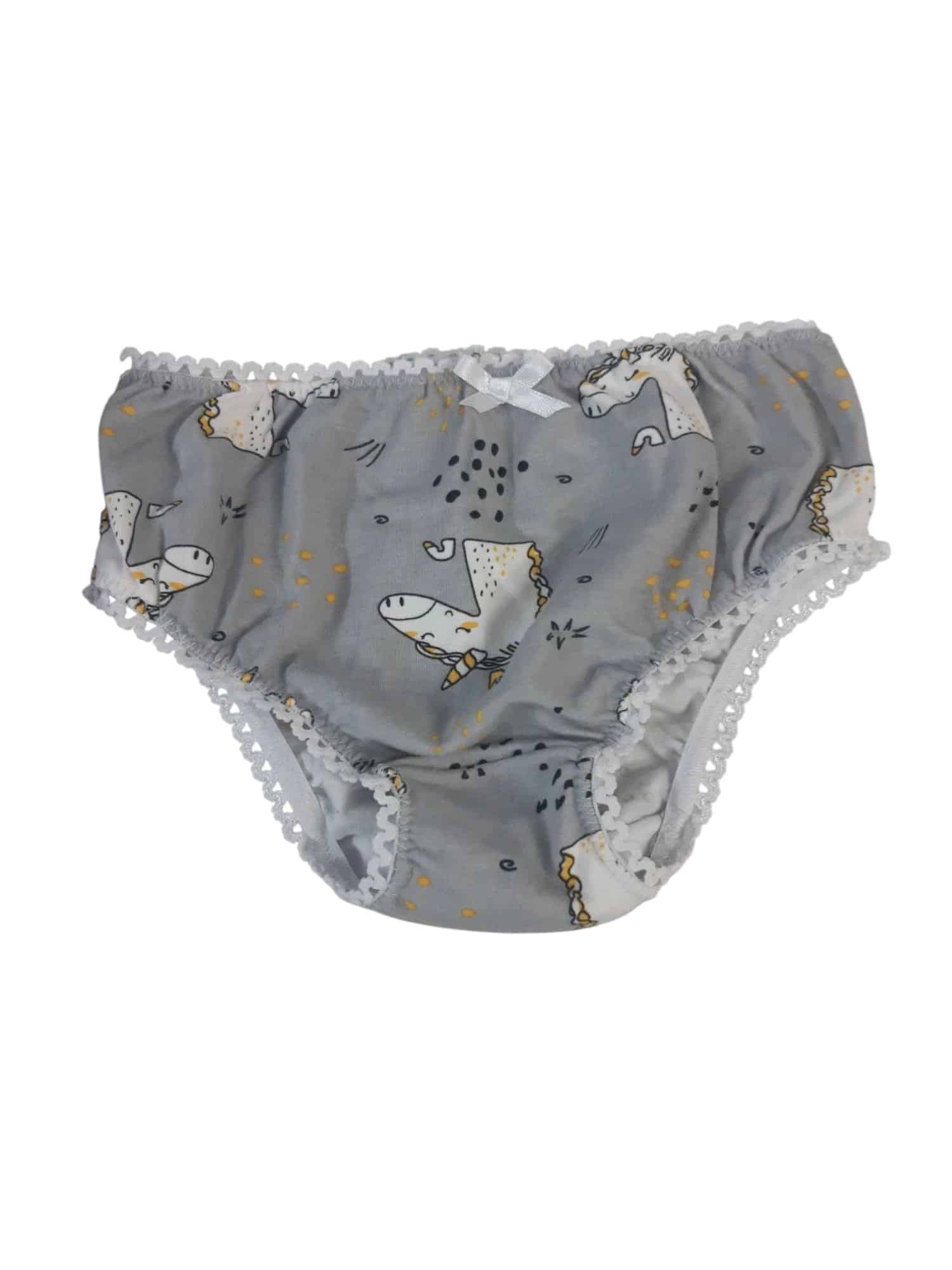 BOMBACHA GRIS UNICORNIOS T10AP