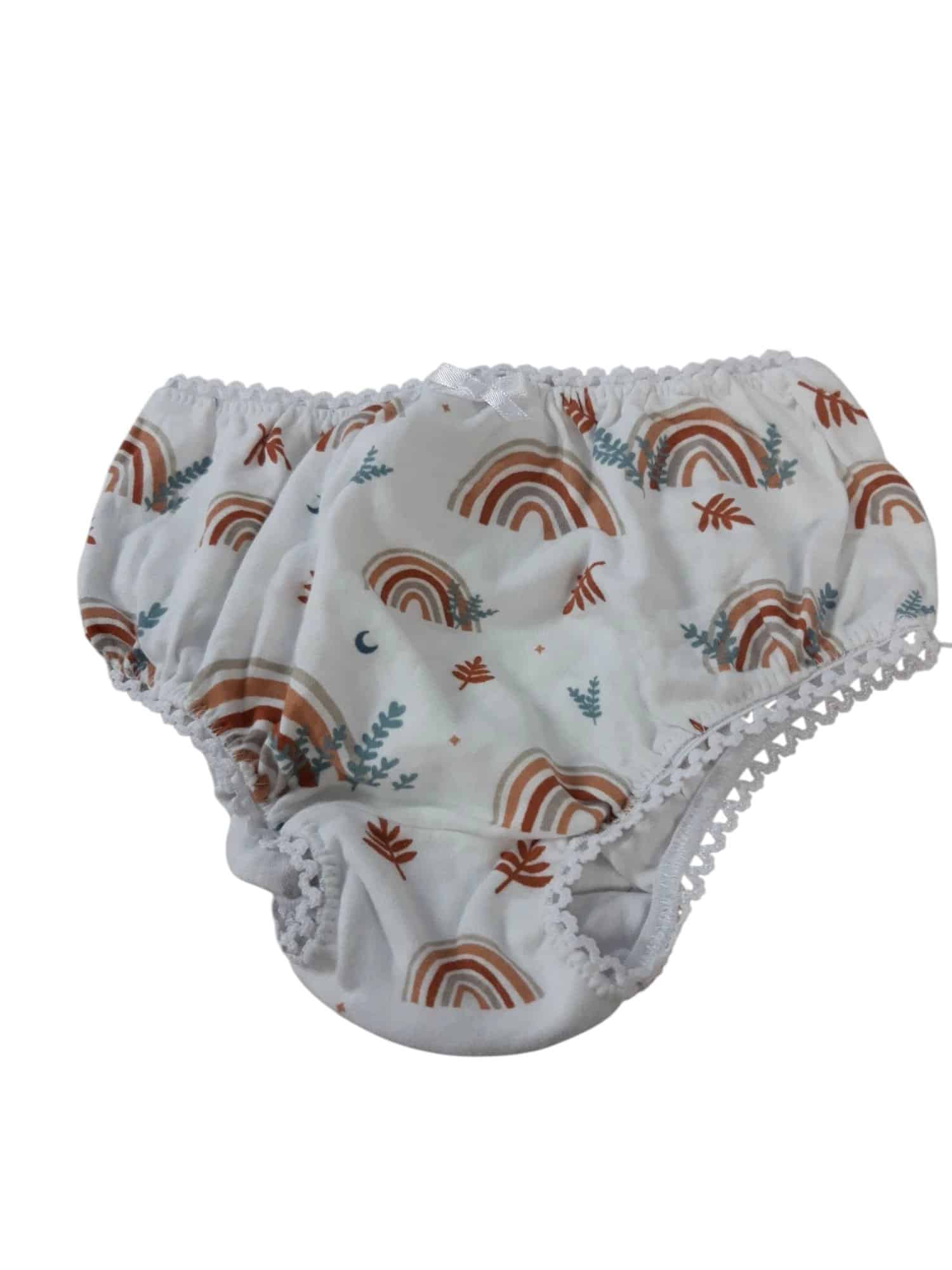 BOMBACHA BCO ARCO IRIS MARRON T10AP