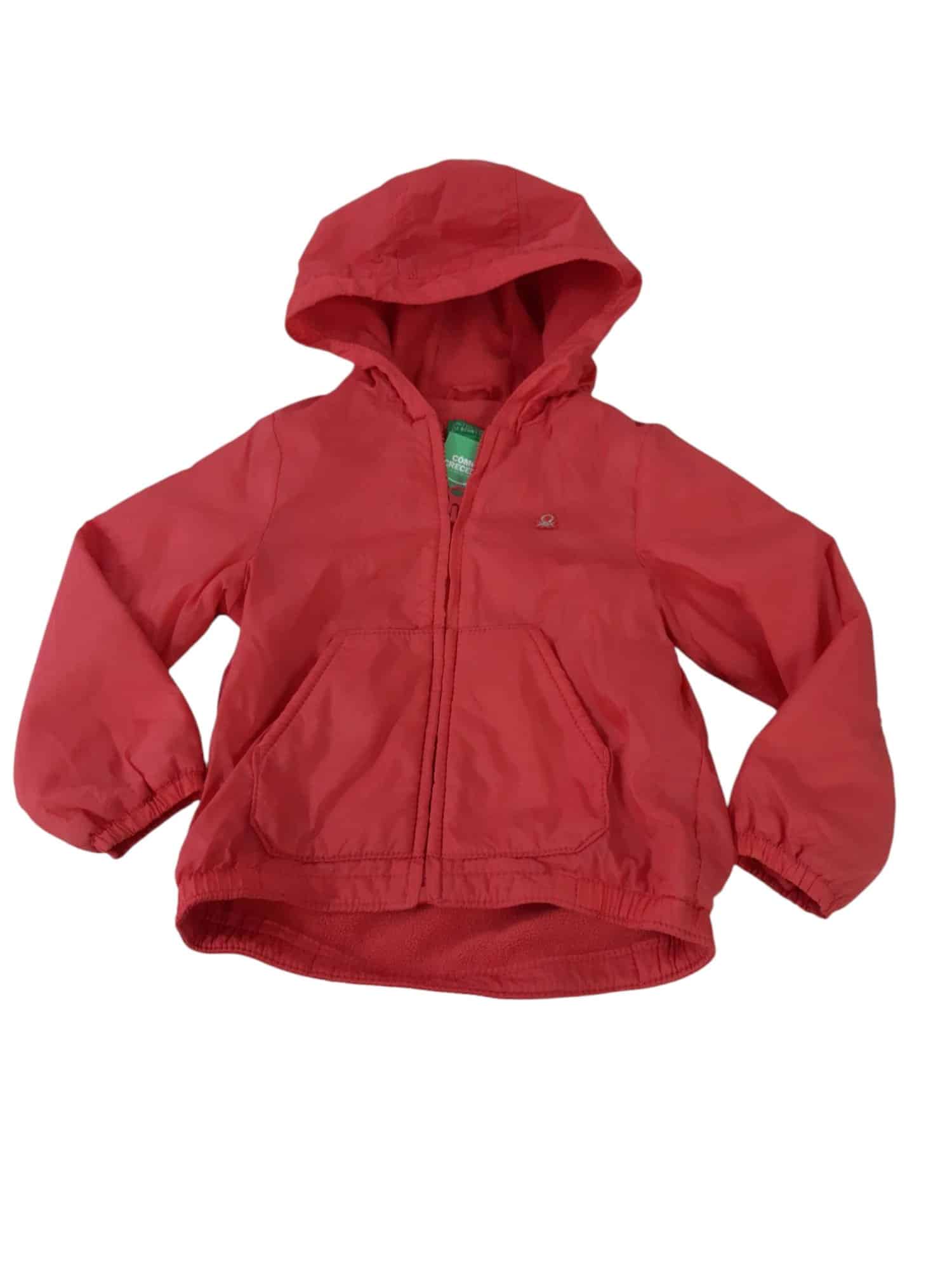 CAMPERA NYLON INT POLAR ROSA BENNETON T3/4