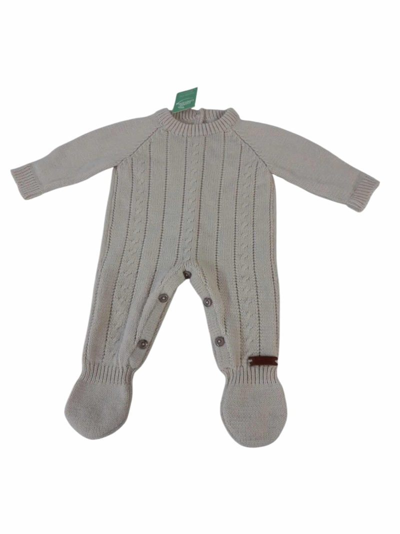 PIJAMA LANA BEIGE SIN MARCA T3/6M AP