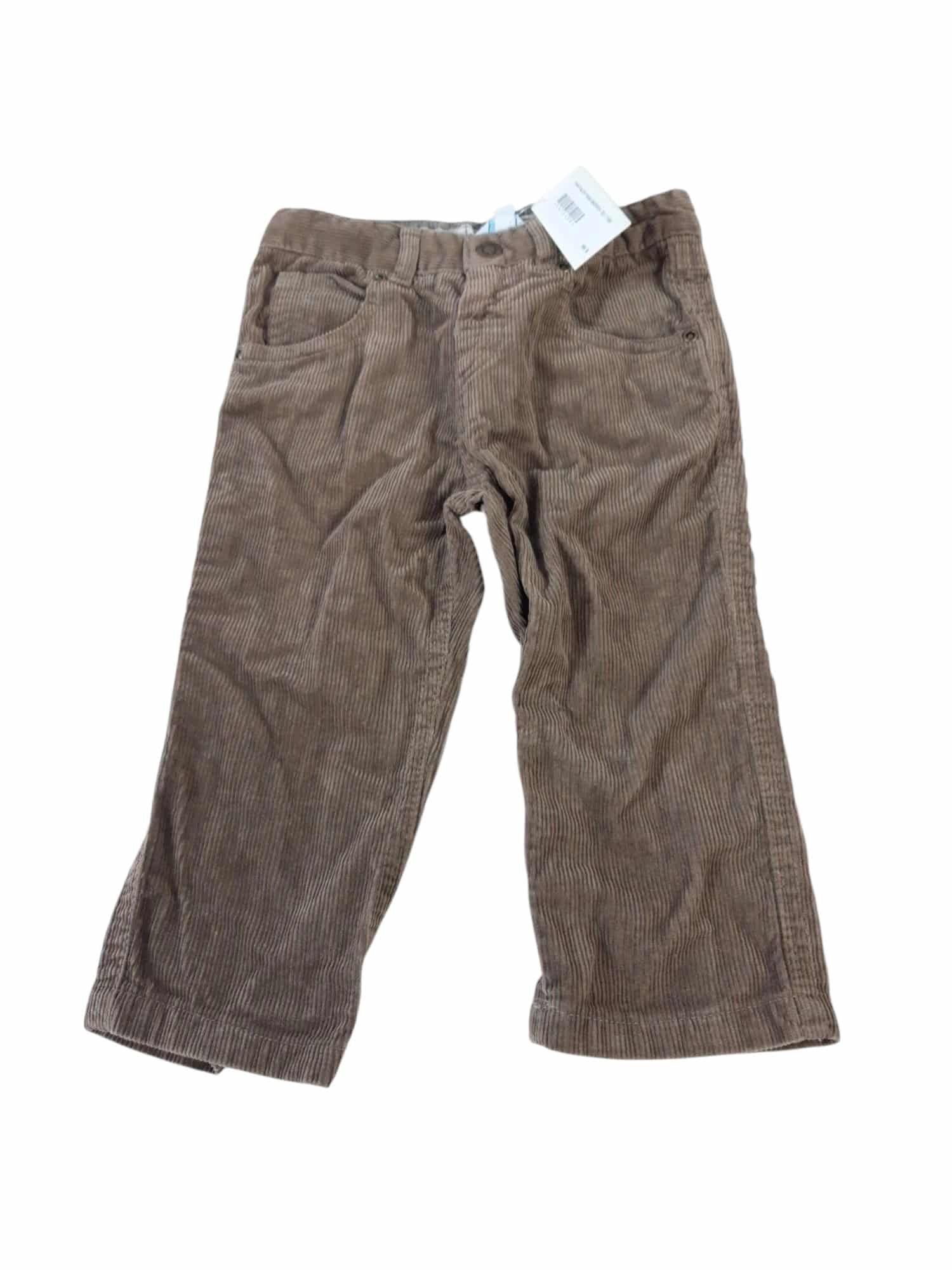 PANTALON PANA MARRON TEX T18M