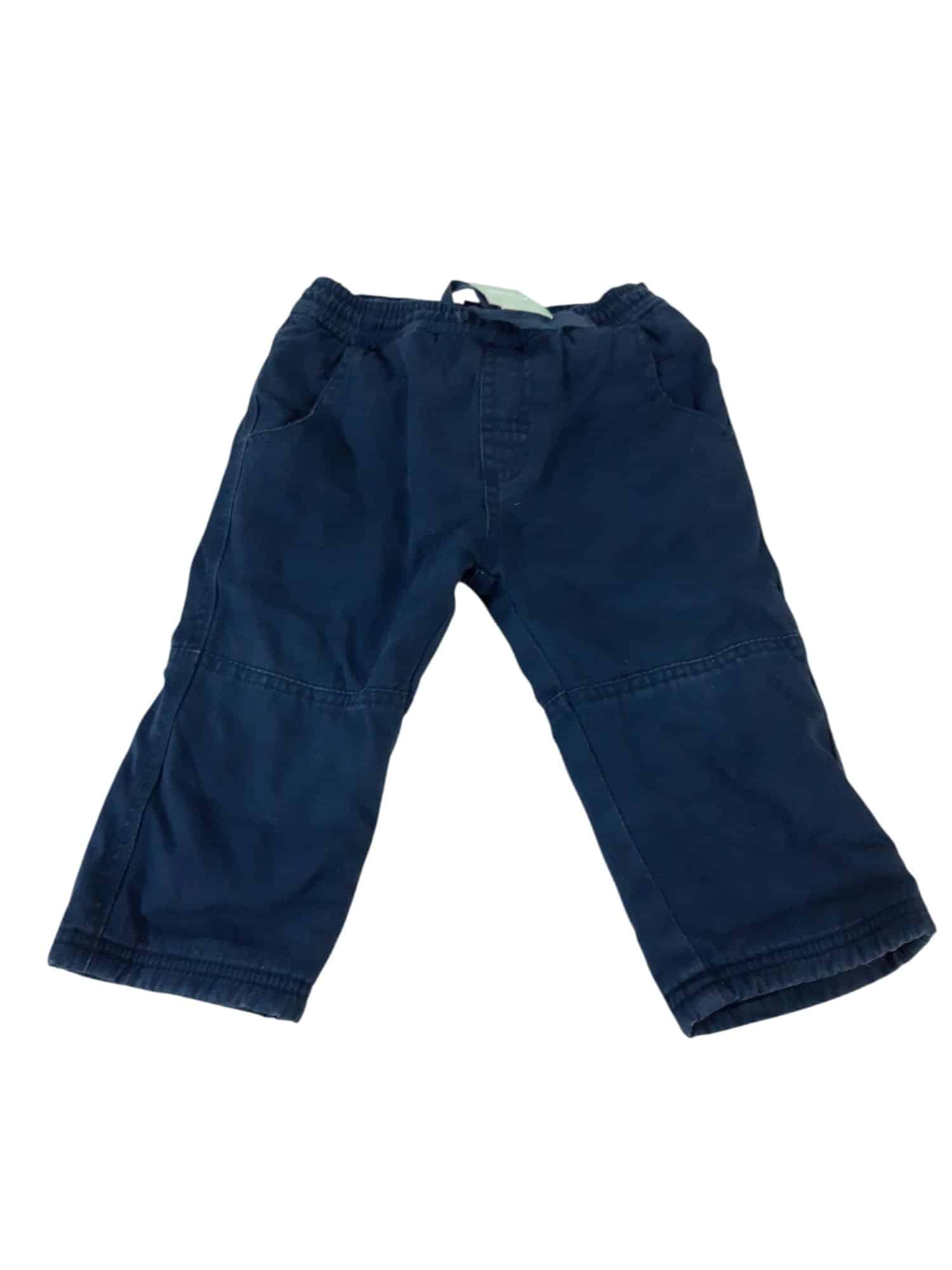 PANTALON GABARDINA AZUL INT POLAR BAS T18M GT