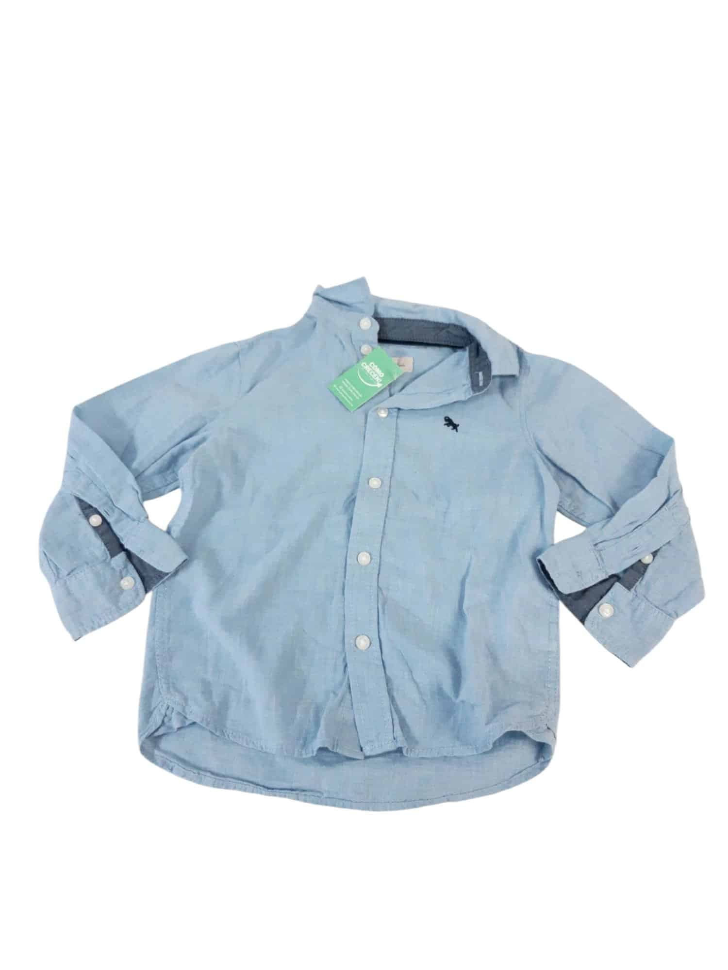 CAMISA CELESTE LOGG T2/3