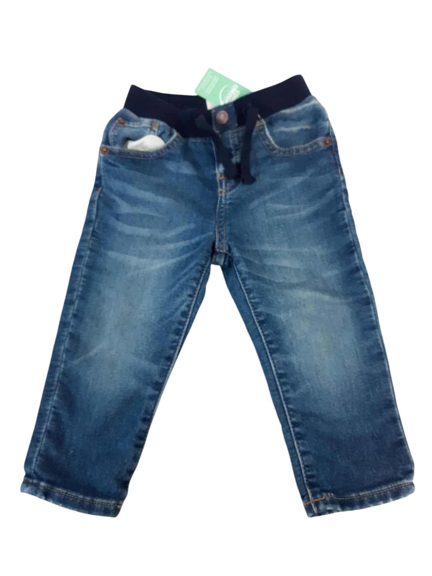 JEAN C ELASTICO AZUL GAP T12/18M