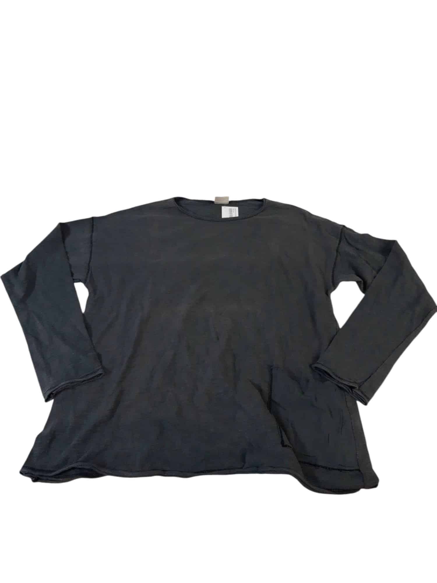 REMERA GRIS OSCURA RAYITAS ROJAS GT ZARA T13/14