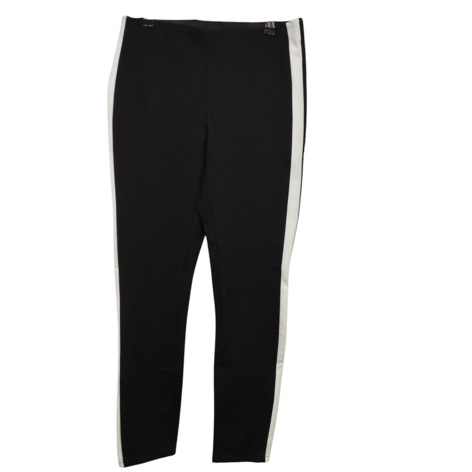 CALZA NEGRA LATERAL BCO VERO MODA TM
