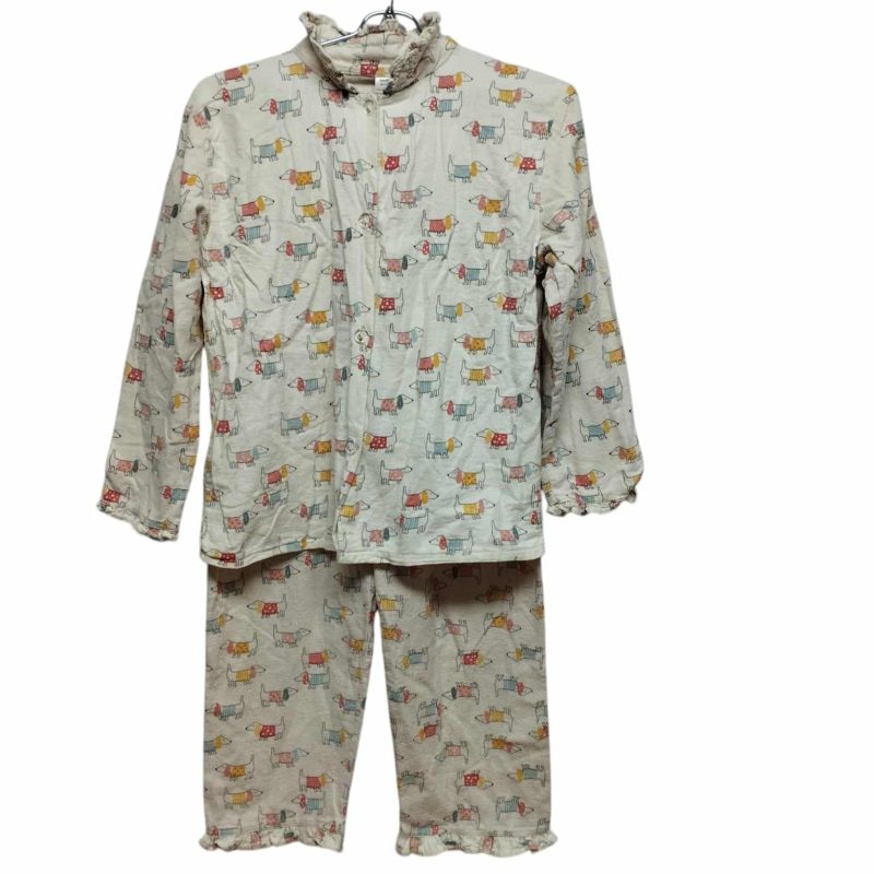PIJAMA PANT CASACA CREMITA PERROS SACKS T 12 FR