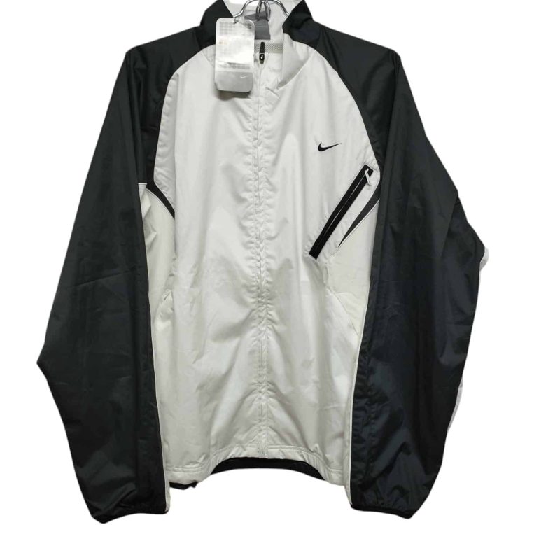 CAMPERA DEPORTIVA NYLON BLANCO NEGRO NIKE TM NUEVA