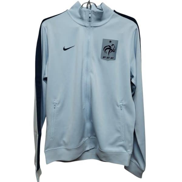 CAMPERA DEPORTIVA CELESTE AZUL FFF FRANCIA NIKE TM NUEVA