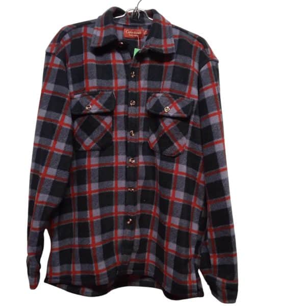 SOBRECAMISA POLAR CUADRILLE ROJO GRIS NEGRO CIERVO DORADO T41/16 aprox