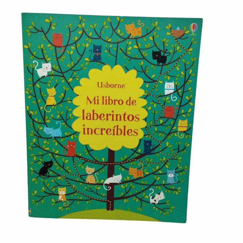 MI LIBRO DE LABERINTOS INCREIBLES USBORNE