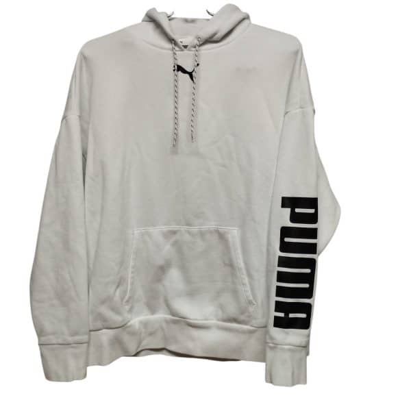 CANGURO ALG BCO LETRAS EN NEGRO C FELPA PUMA T L - Imagen 2