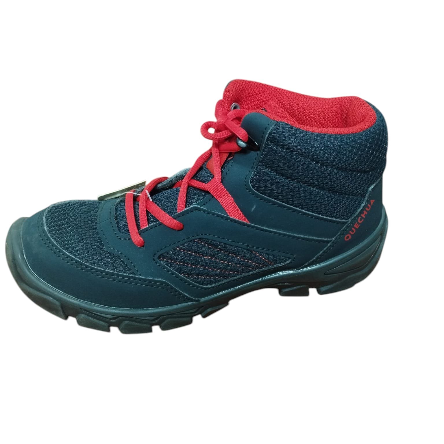 BOTAS AZUL ROJO QUECHUA T 35 APROX