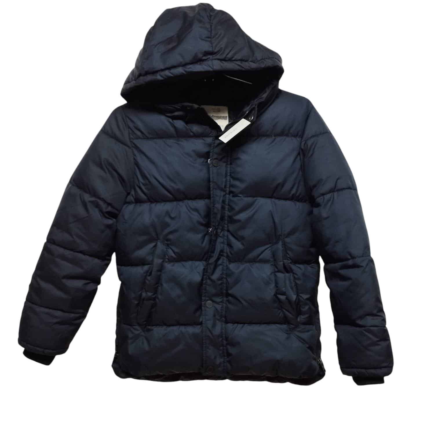 CAMPERA INFLADA AZUL FORR POLAR ZARA T10