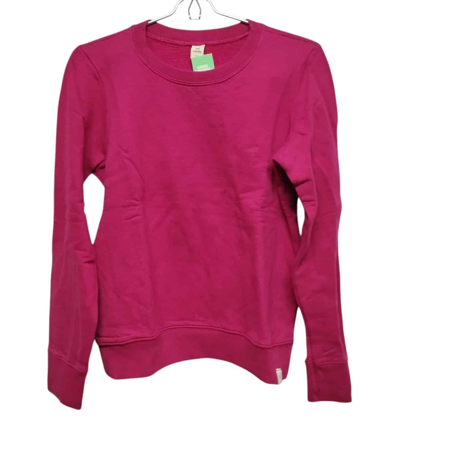 BUZO ALG C FELPA FUCSIA HERING T S