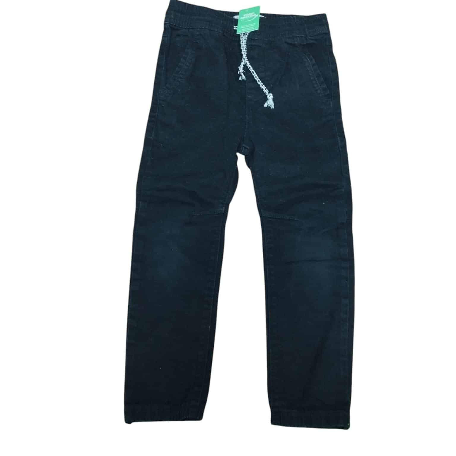 PANTALON NEGRO ELASTIZADO KIDS DENIM T 3