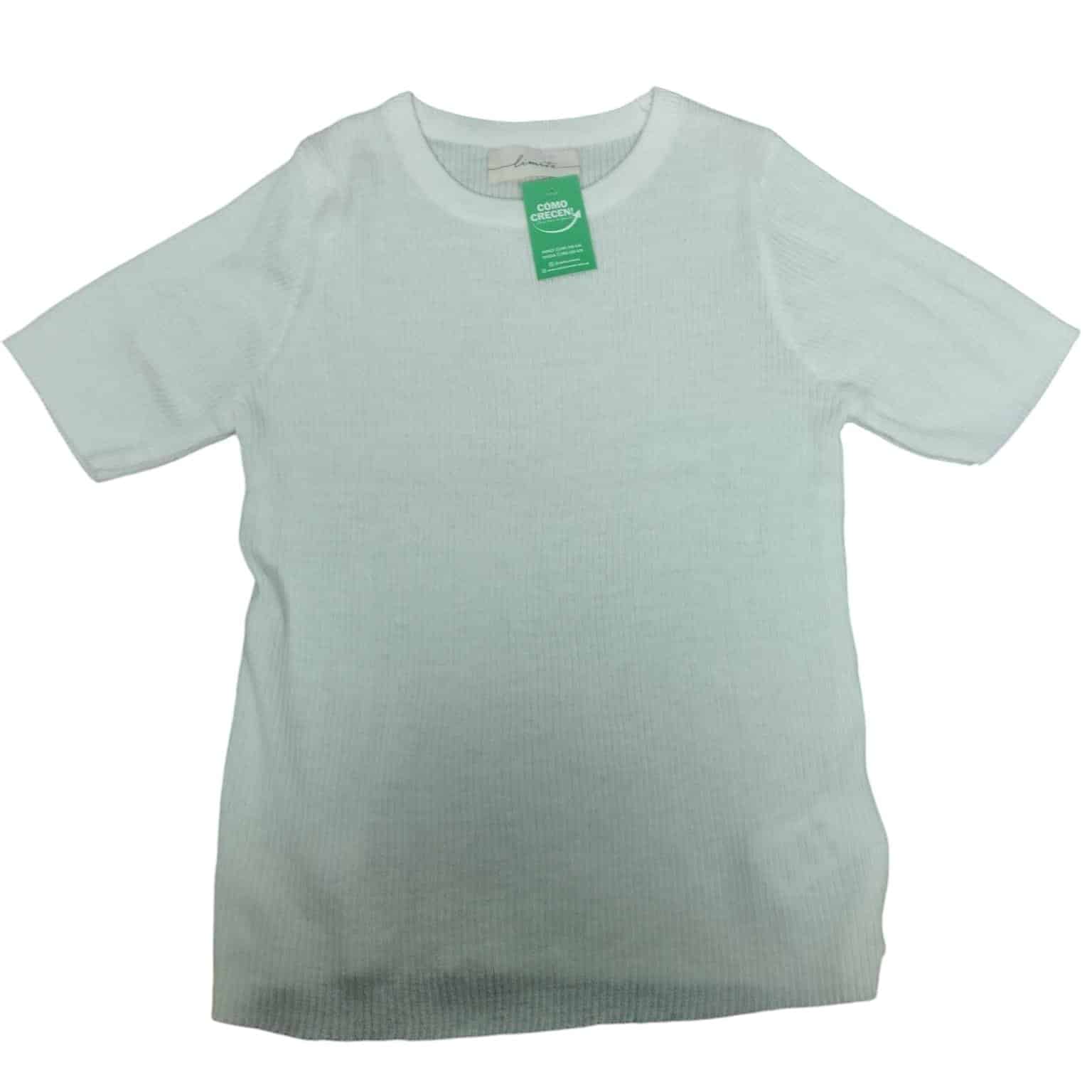 REMERA HILO M/C CREMITA LIMITE T S  APROX