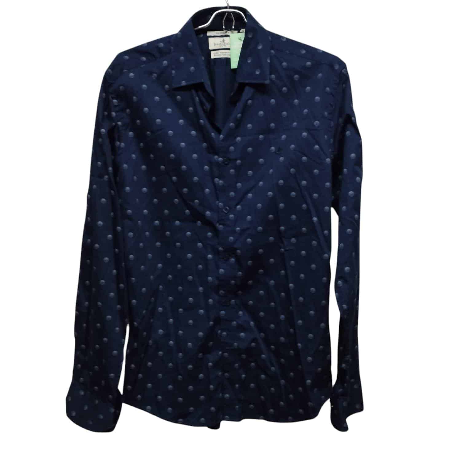 CAMISA AZUL CIRCULOS BCOS  BROOKSFIELD T M