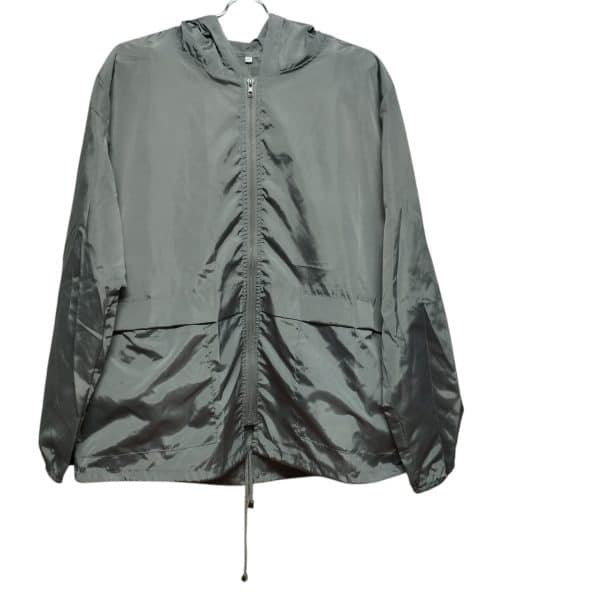 CAMPERA NYLON FINITA GRIS T XL