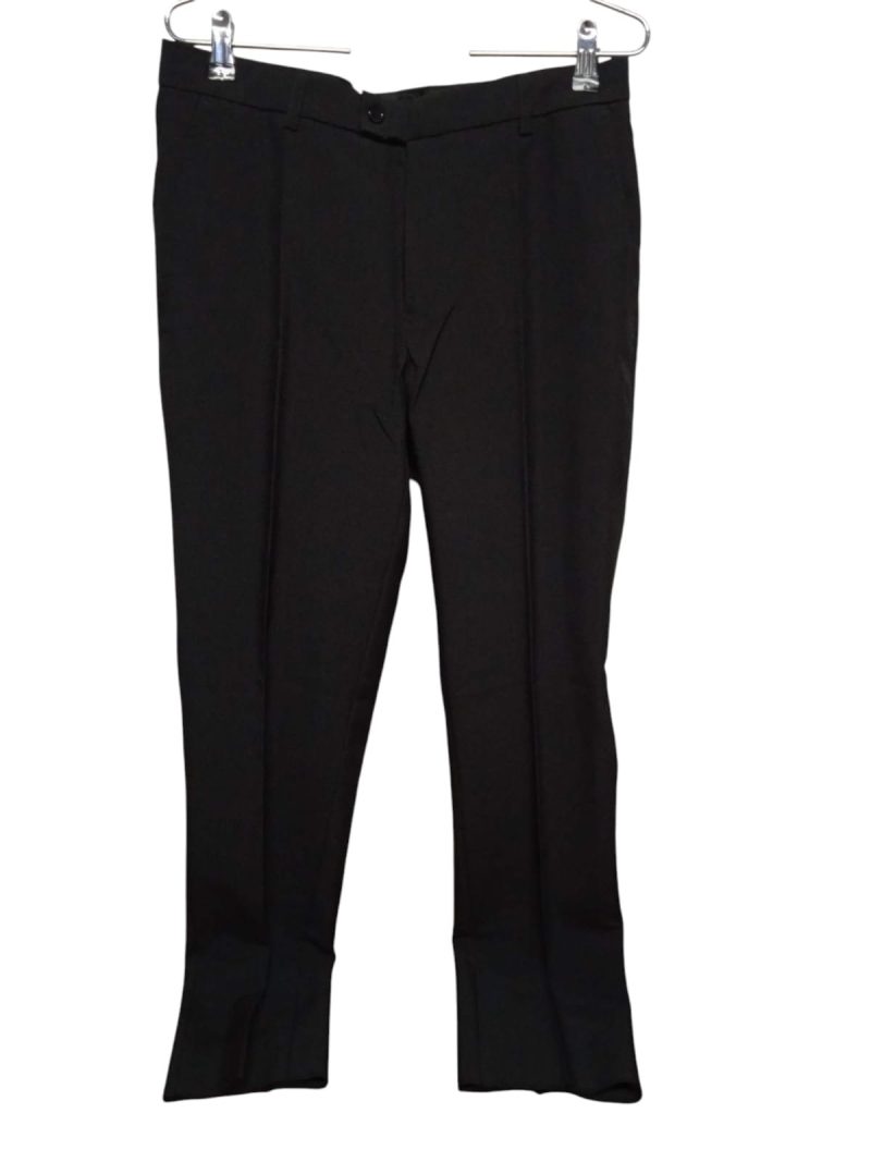 PANTALON PANAMA NEGRO JEAN VERNIER T 42- S APROX