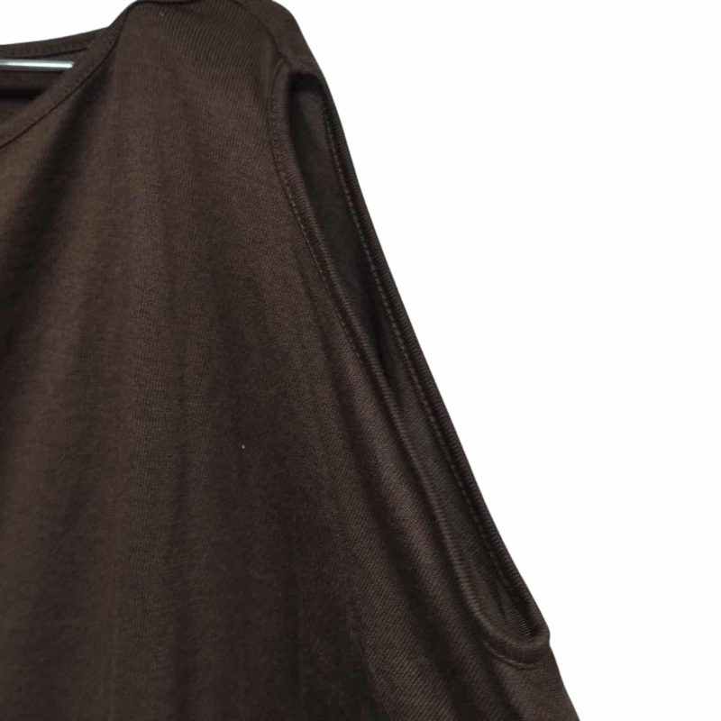 BUZO LANILLA MARRON BOTONES EN MANGAS SHEIN T S - Imagen 2