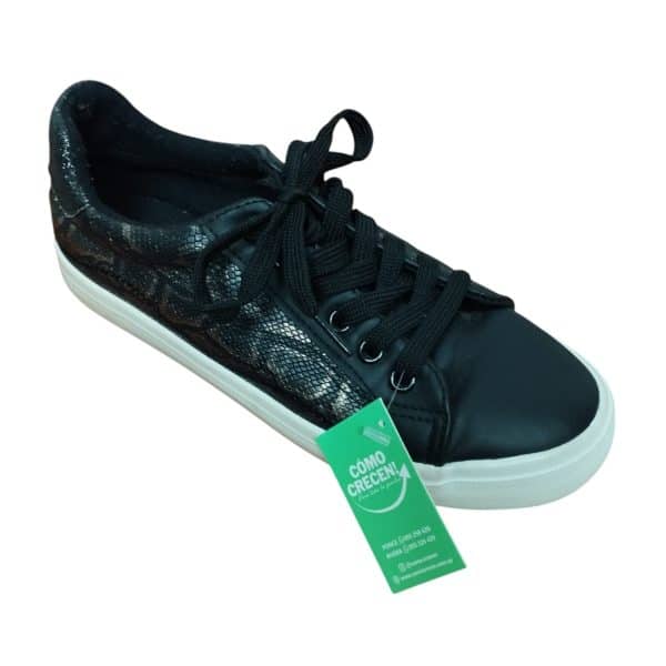 CHAMPIONES CUERINA NEGRO REPTIL POLO CLUB T 36 FR