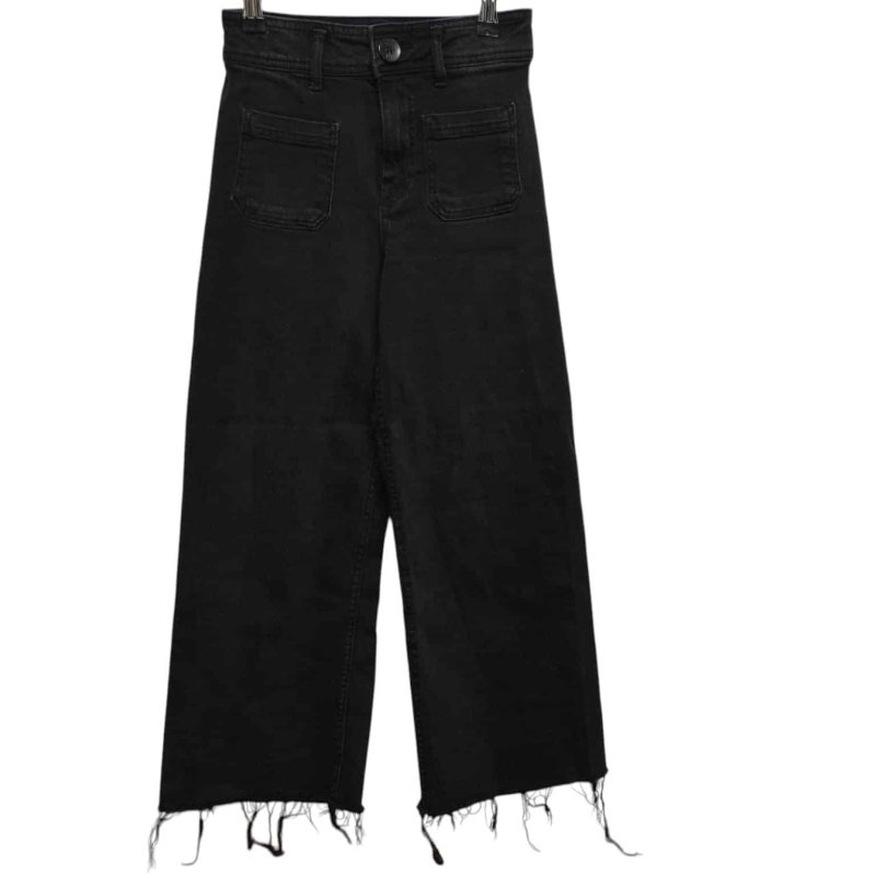 JEAN ANCHO FLECOS ZARA T10 BOLSILLO DELANTEROS