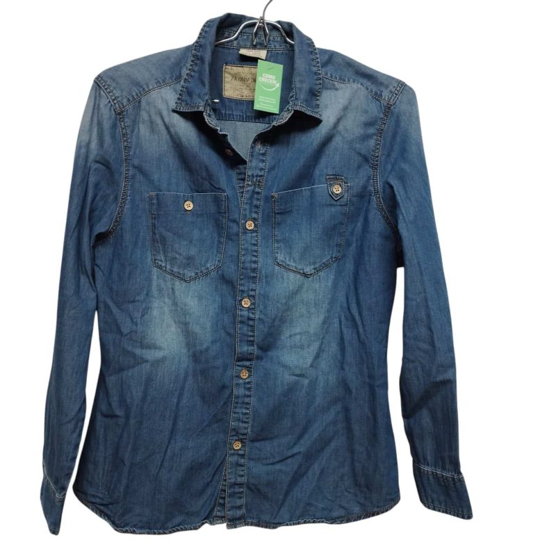 CAMISA JEAN ZARA T 13/14