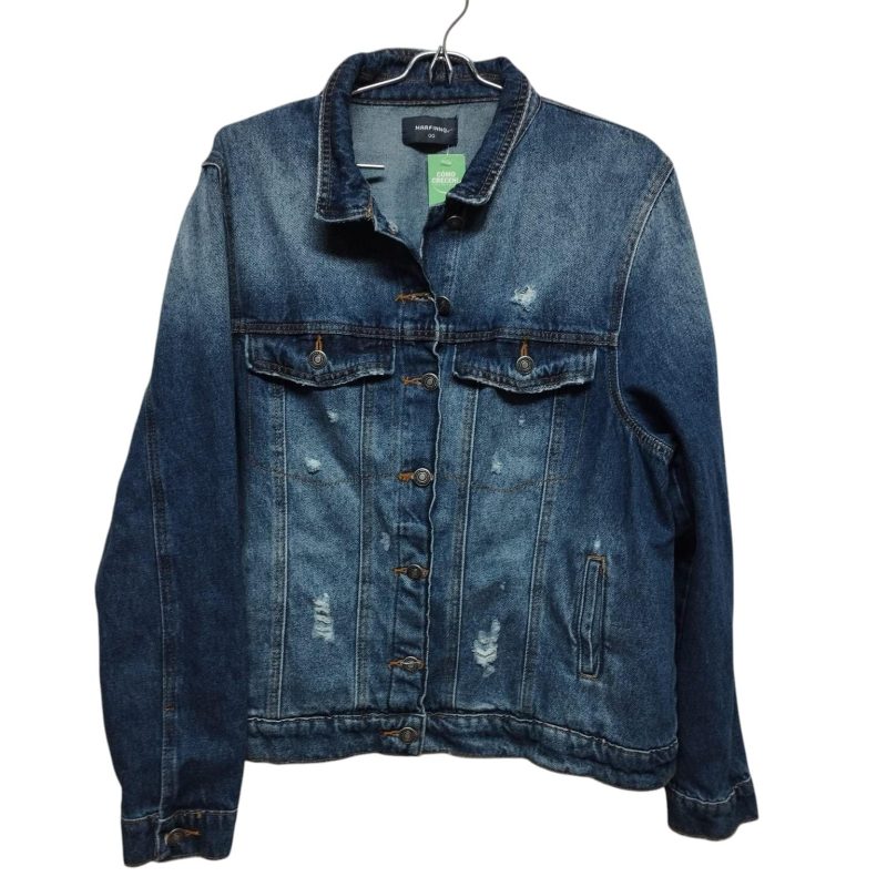 CAMPERA JEAN ESTILO ROTO MARFINNO T GG