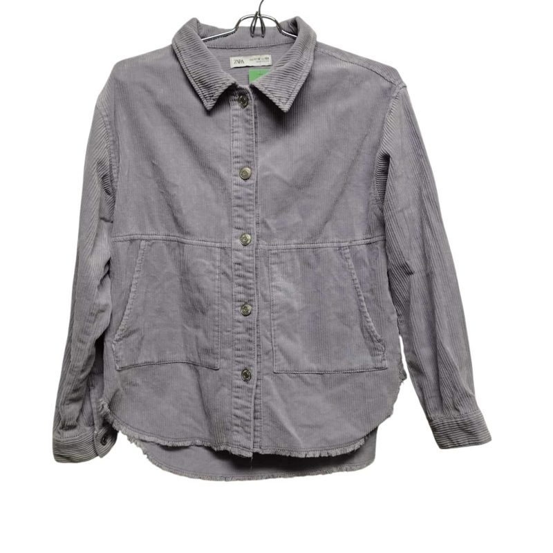 SOBRECAMISA PANA LILA FLECOS ZARA T 11-12