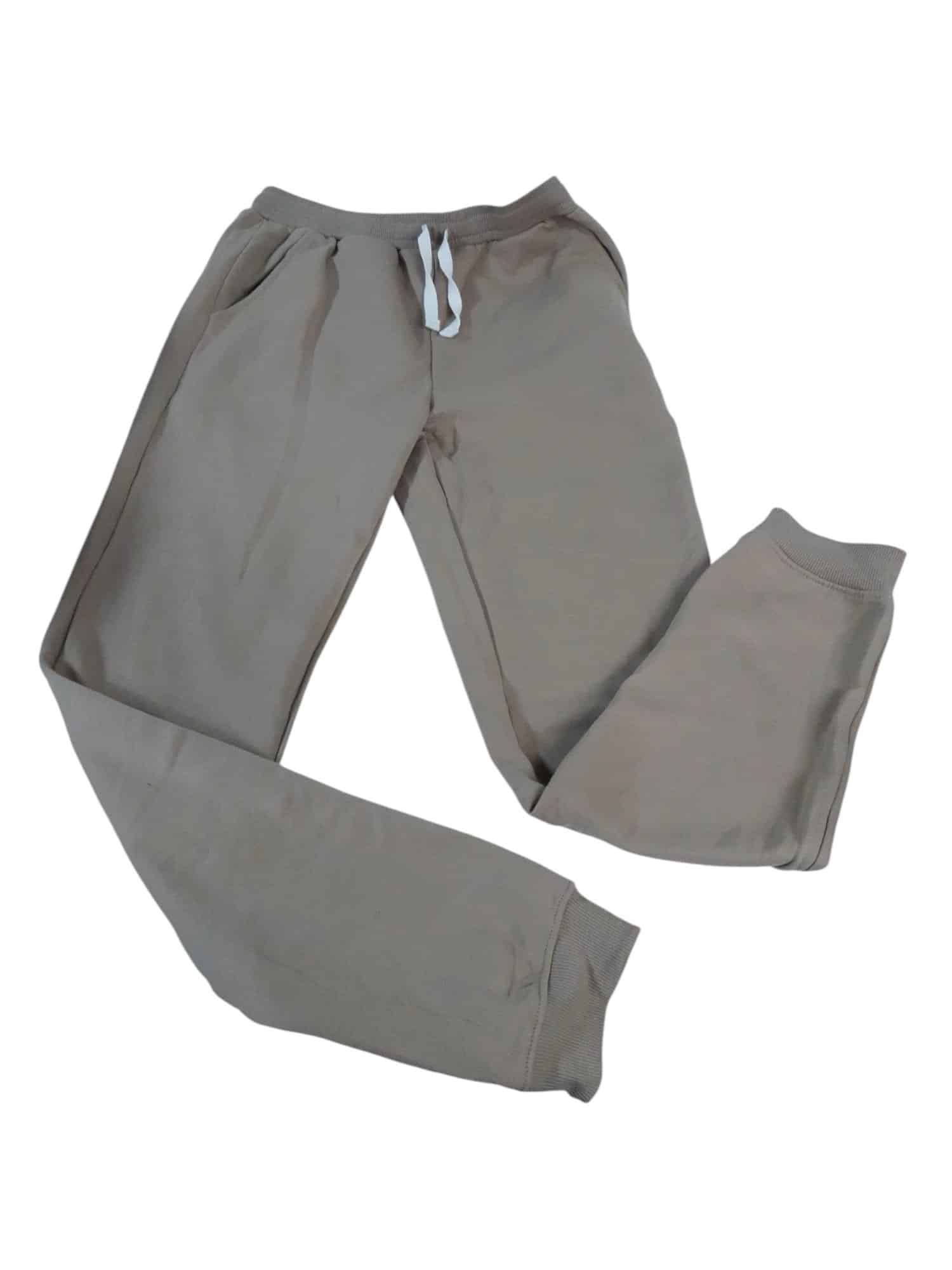 PANTALON DEPORTIVO BEIGE ALG CON FELPA T16 COD 77305