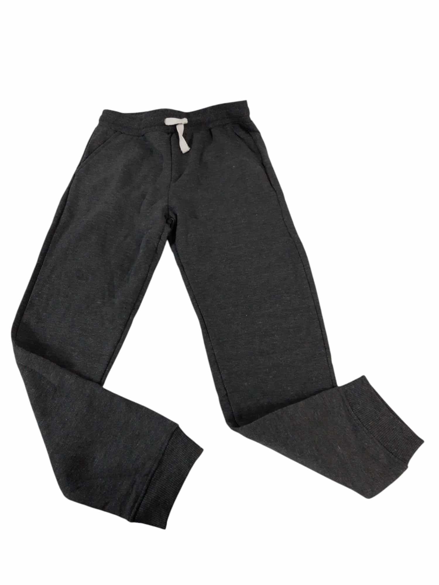 PANTALON DEPORTIVO GRIS ALG CON FELPA T10 COD 77305