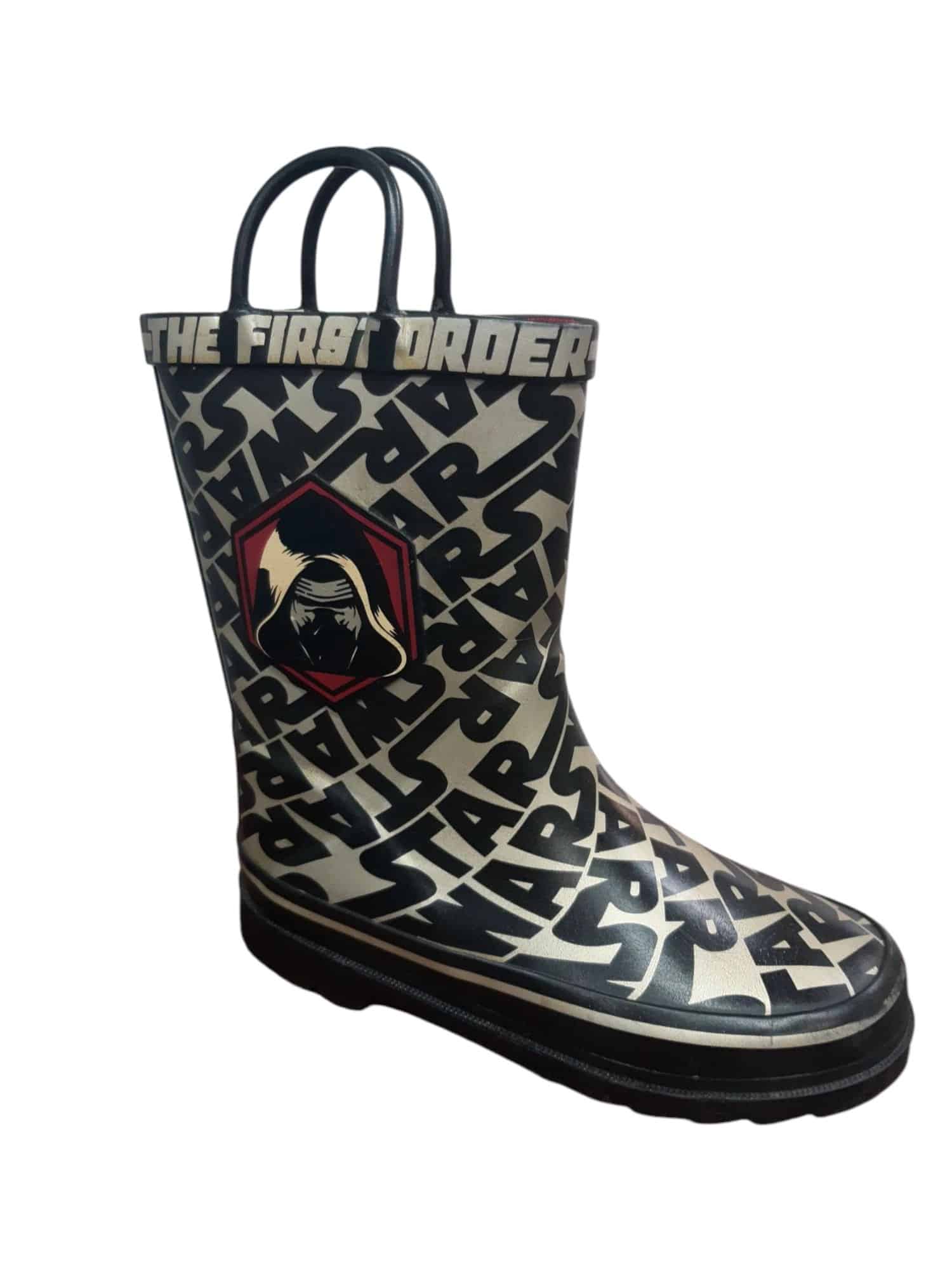 BOTAS DE LLUVIA NEGRO DORADO STAR WARS T30 AP