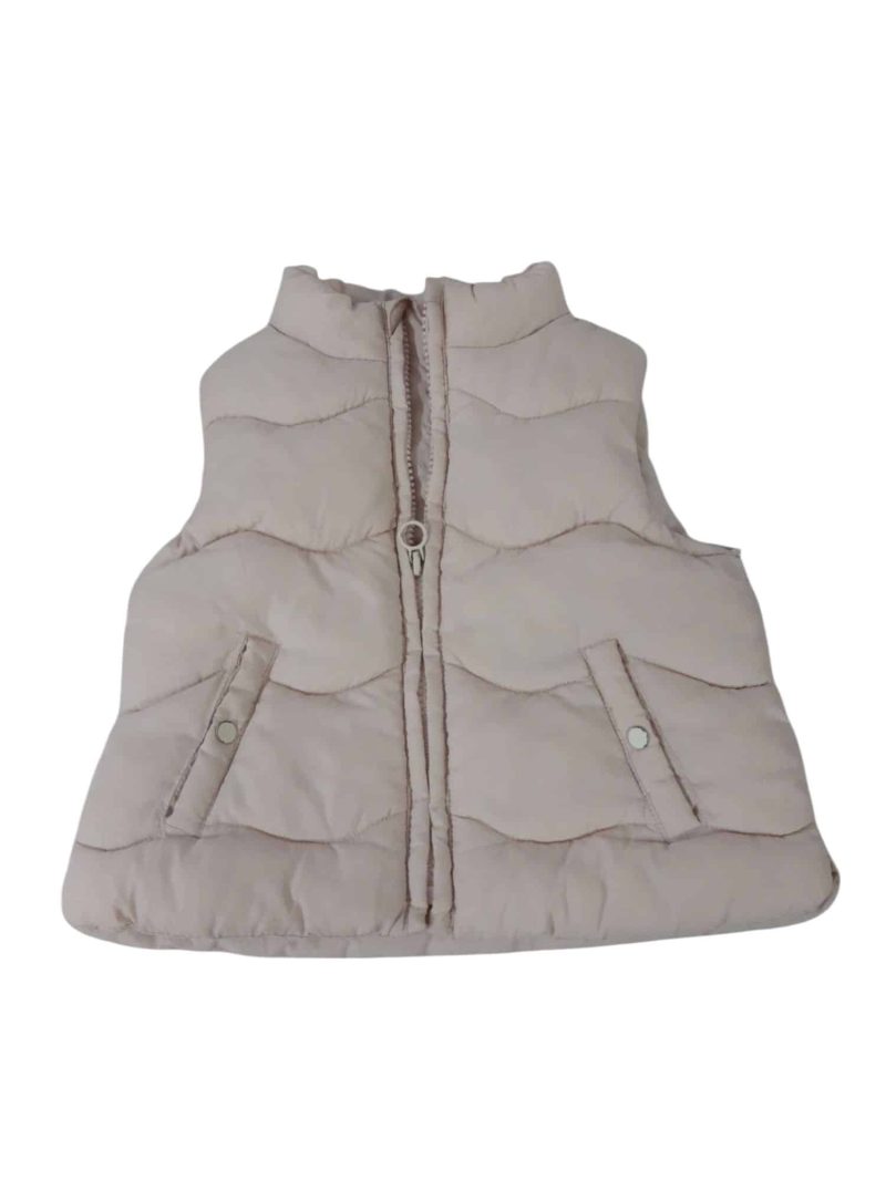 CHALECO INFLADITO BEIGE ZARA T18/24M