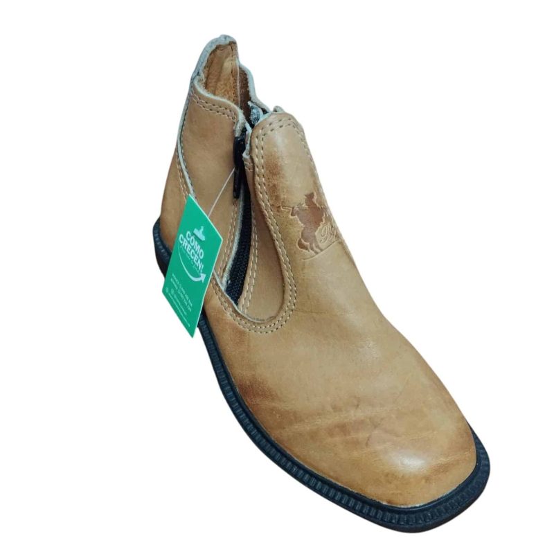 BOTAS CUERO ANARANJADAS T29 BGL - Imagen 2