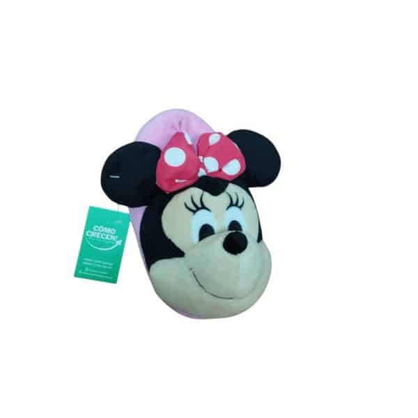PANTUFLAS ROSADAS MINNIE DISNEY T26/27 - Imagen 2