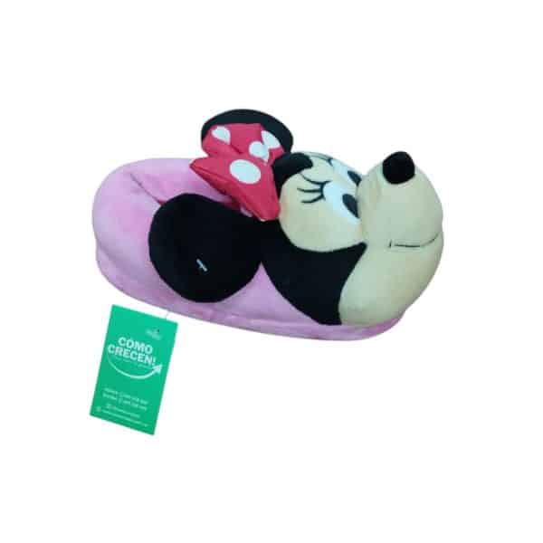PANTUFLAS ROSADAS MINNIE DISNEY T26/27