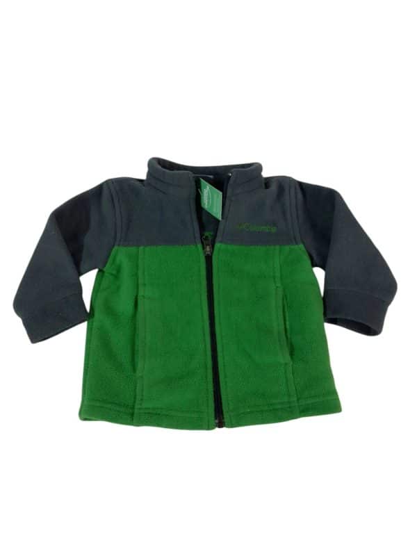 CAMPERA POLAR GRIS VERDE COLUMBIA T6/12M FRIZ