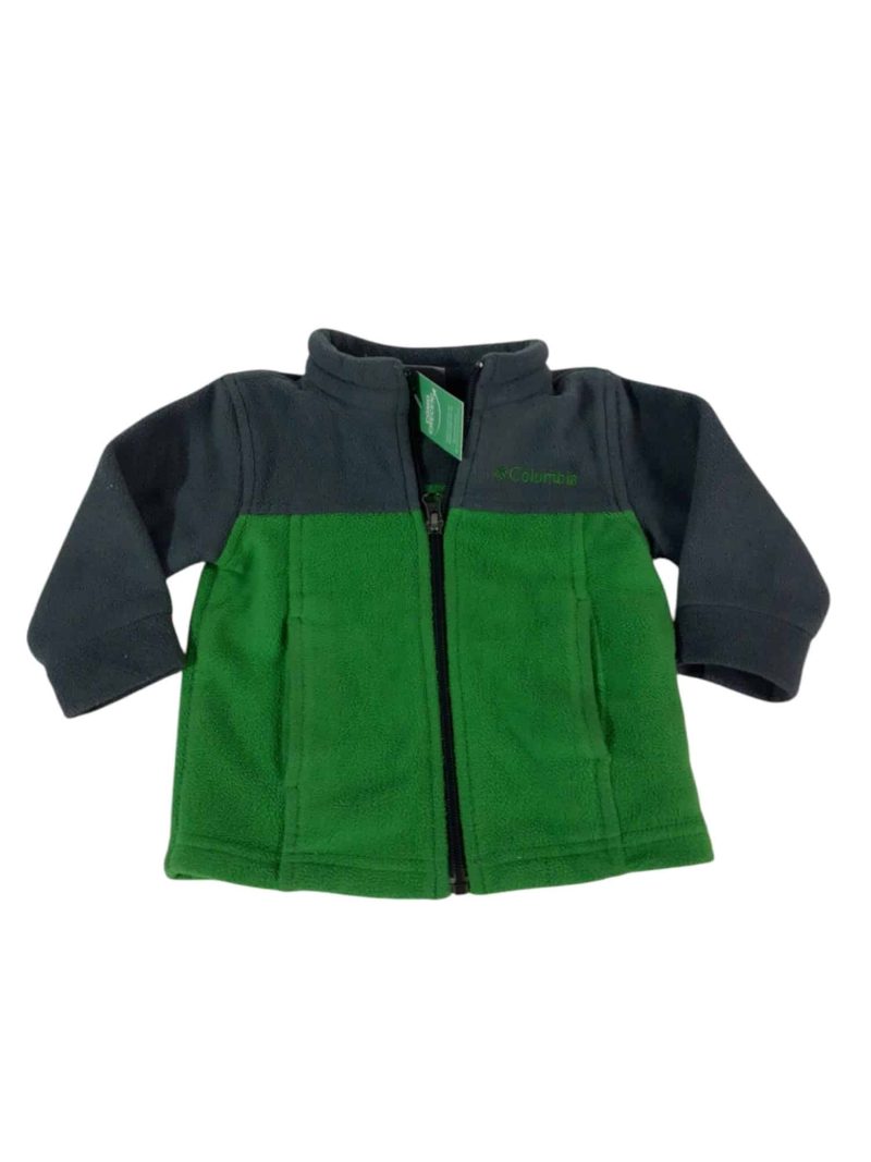 CAMPERA POLAR GRIS VERDE COLUMBIA T6/12M FRIZ