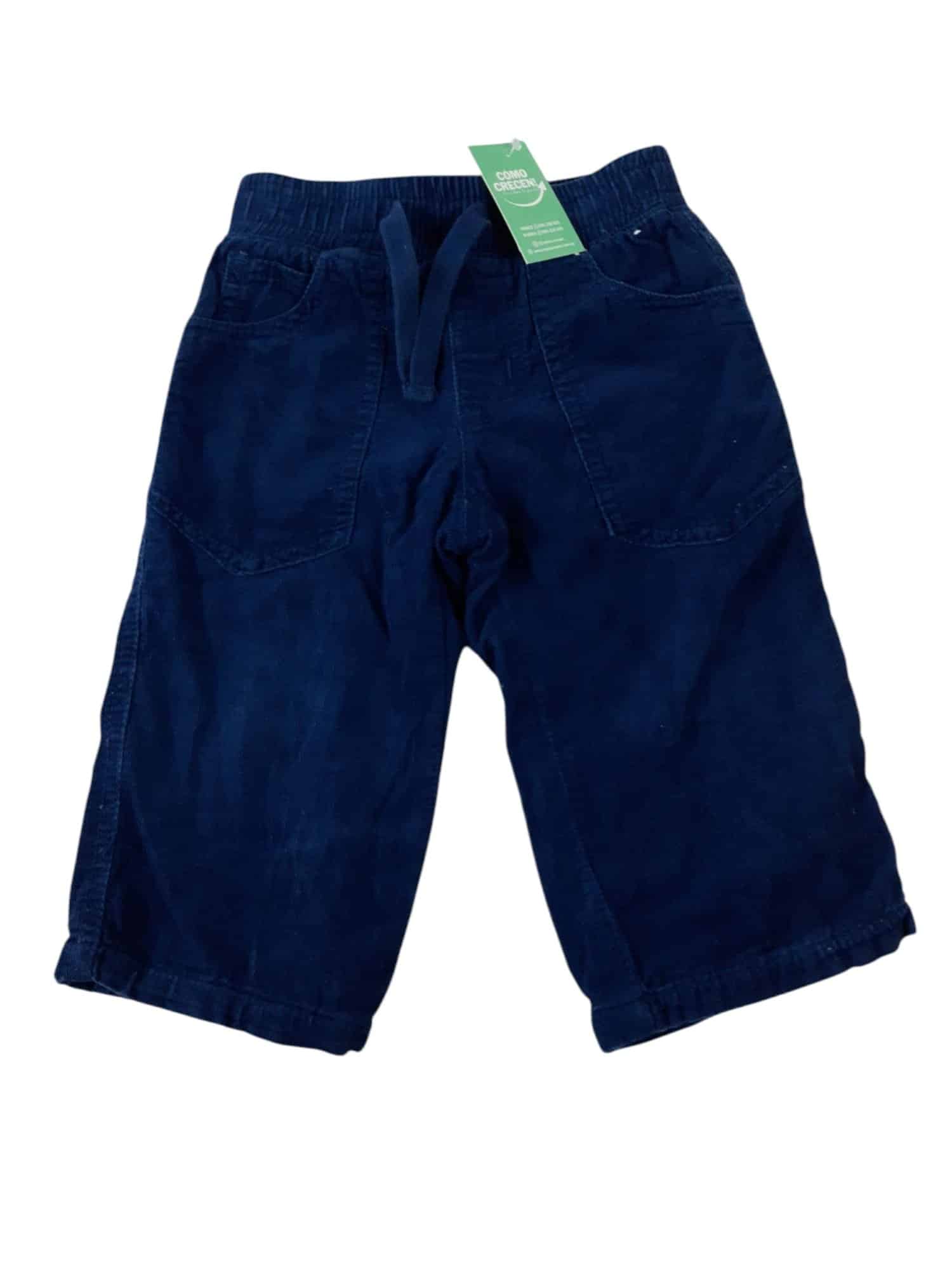 PANTALON PANA AZUL FORRADO GYMBOREE T6/12M