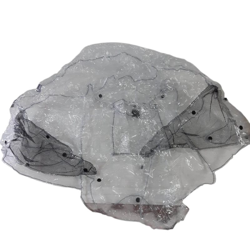 CUBRELLUVIA UNIVERSAL TRANSPARENTE BORDE NEGRO EN SOBRE NEGRO CHICCO