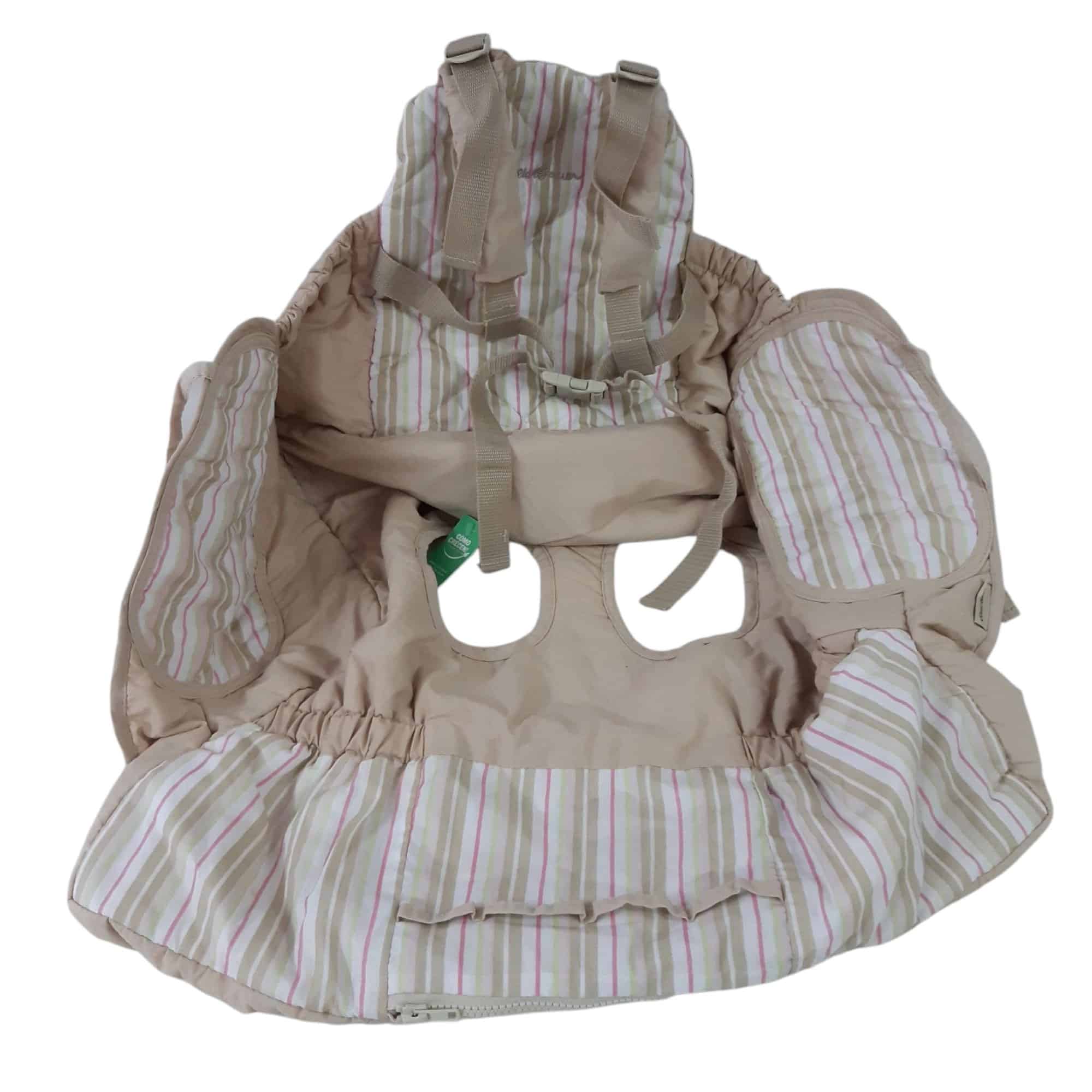 REDUCTOR PARA CARRO DE SUPERMERCADO BEIGE RAY ROSADA VERDE