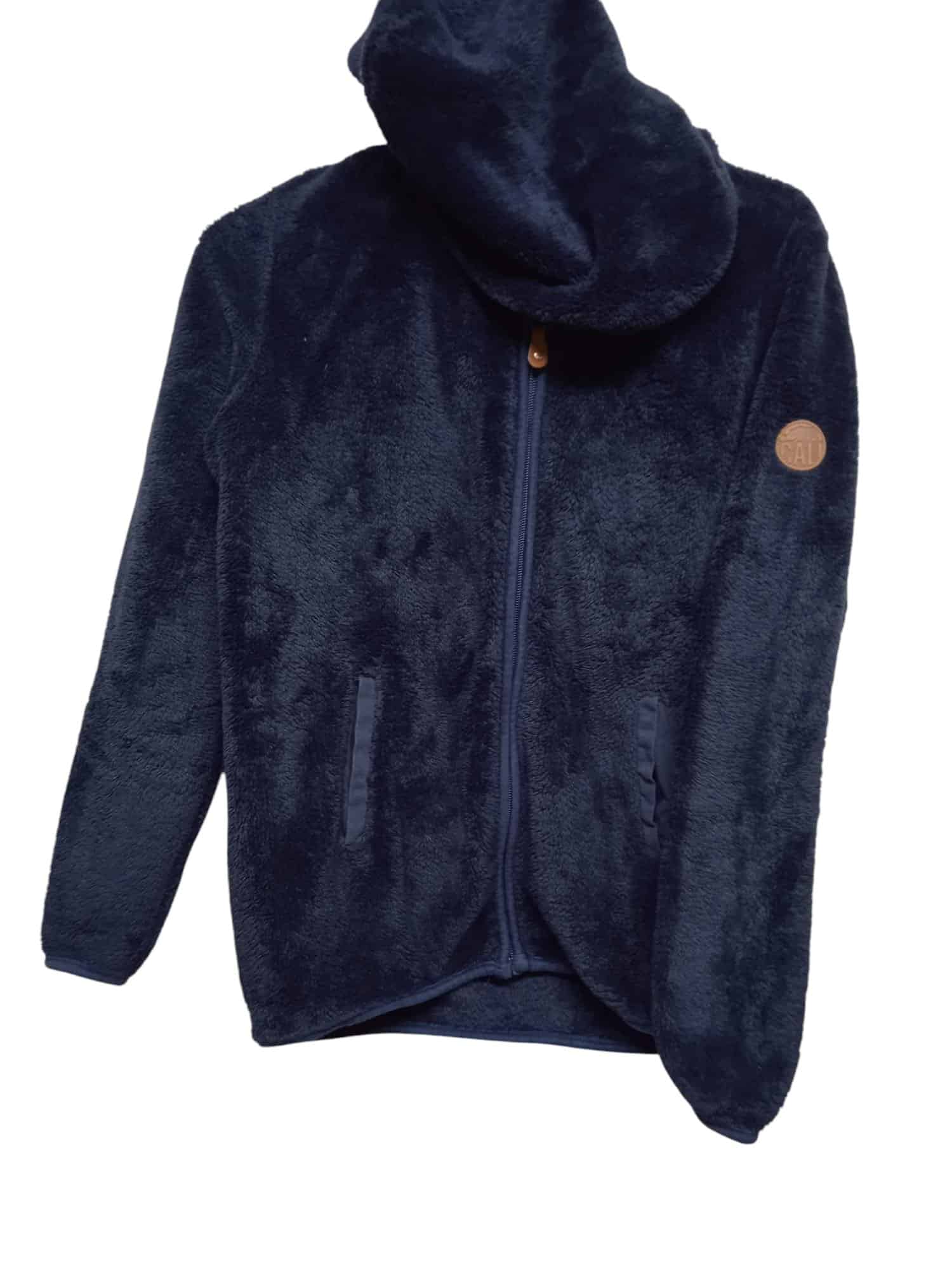 CAMPERA PELUDITA AZUL FUZARKA T 13-14