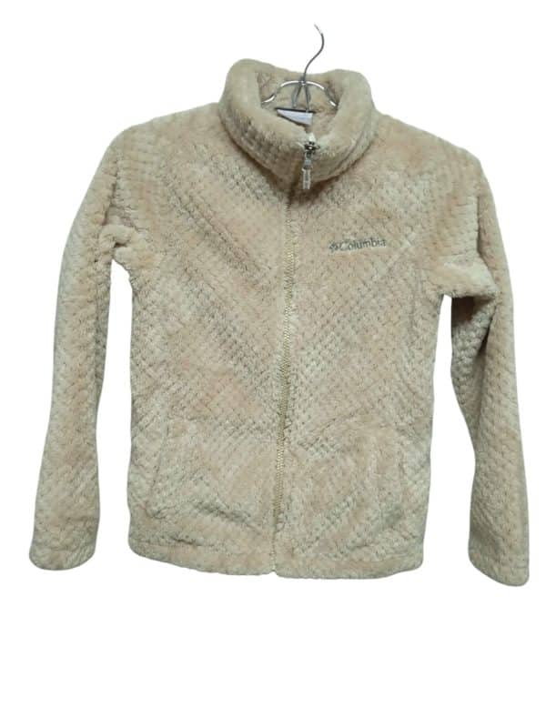 CAMPERA PELUDITA BEIGE COLUMBIA TM 10-12