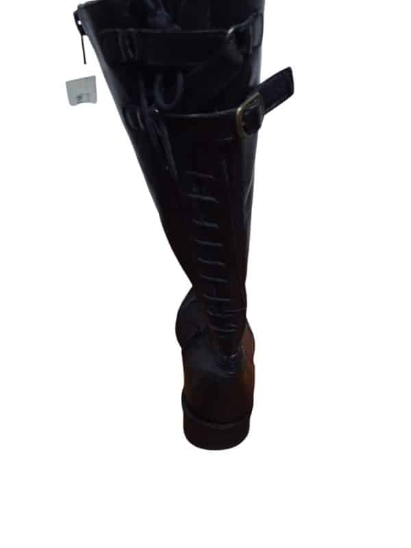 BOTA LARGA CUERO NEGRO ESTRELLA T 35 - Imagen 2