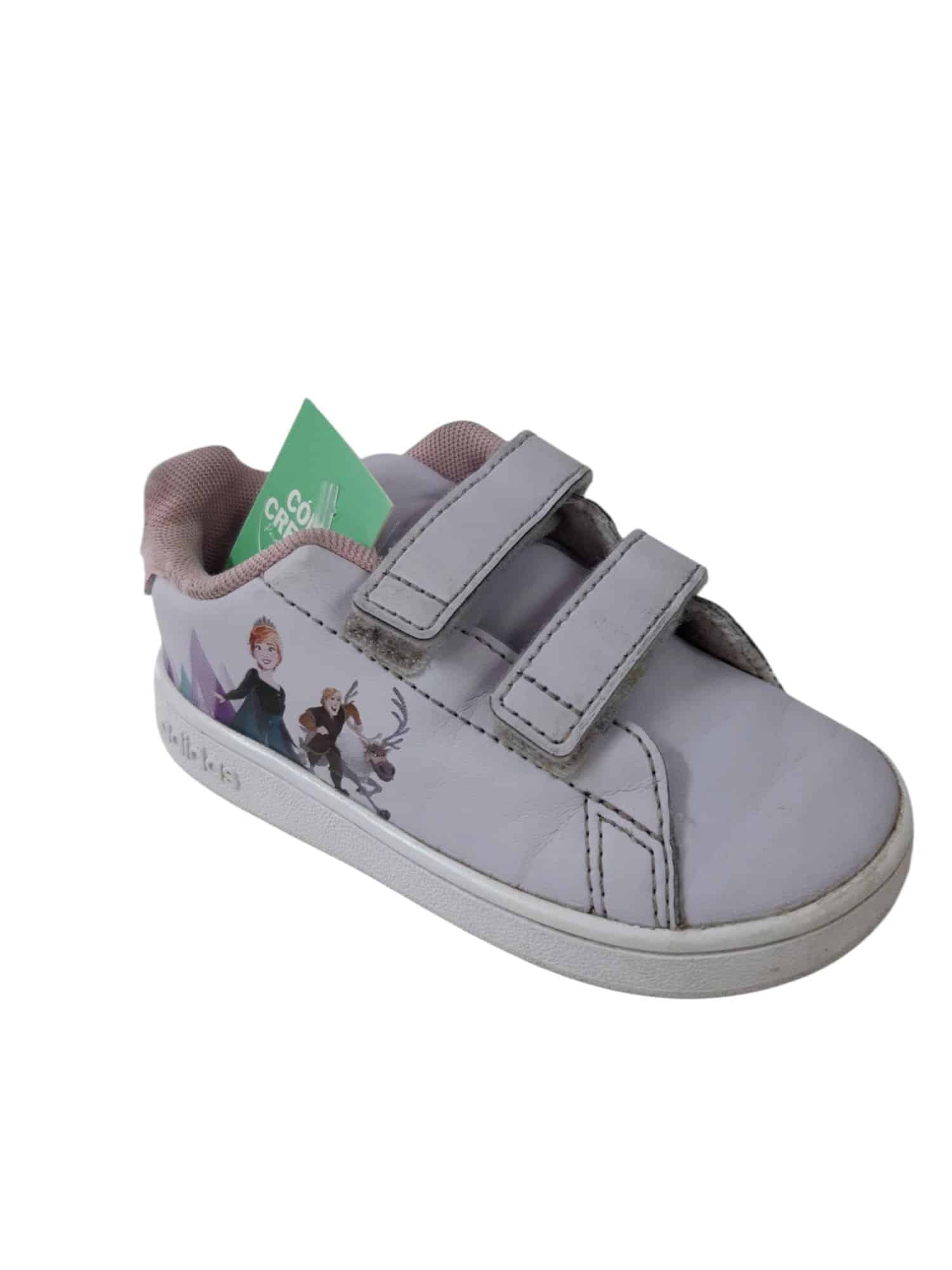 CHAMPIONES LILA FROZEN VELCRO DISNEY ADIDAS T22