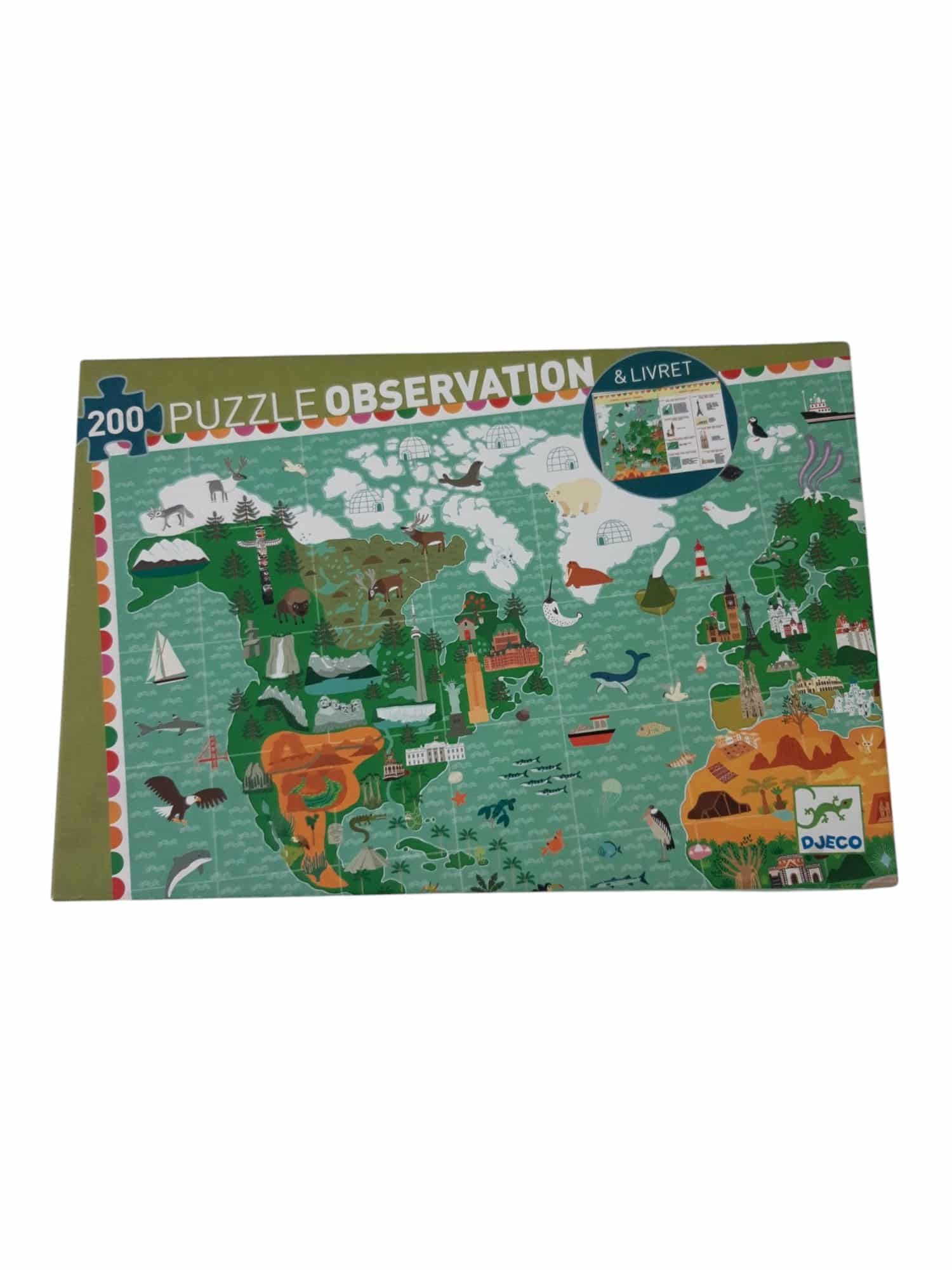 PUZZLE OBSERVATION 200 PZ DJECO